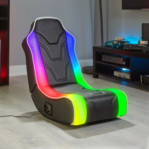 X Rocker Chimera RGB LED Audio Gaming Chair brown 62.0 H x 42.0 W x 75.0 D cm