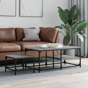 Borough Wharf Sherick Coffee Table gray 40.0 H x 100.0 W x 50.0 D cm