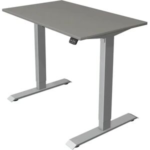 Ebern Designs Eastbrook Height Adjustable Desk brown/gray 100.0 W x 60.0 D cm