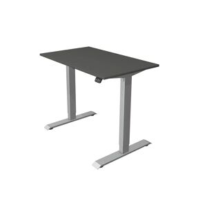 Ebern Designs Eastbrook Height Adjustable Desk brown/gray 100.0 W x 60.0 D cm