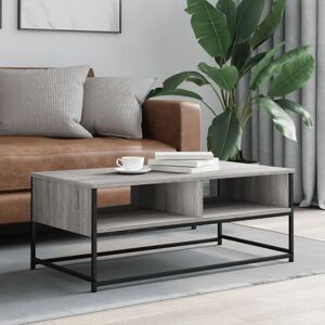 Borough Wharf Normandin Coffee Table with Storage gray 40.0 H x 100.0 W x 51.0 D cm