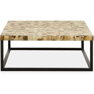 Premier Housewares Frame Coffee Table brown 40.0 H x 100.0 W x 100.0 D cm