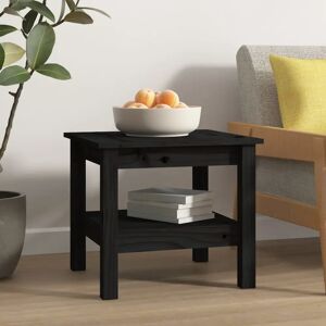 Latitude Run Coffee Table Honey Brown 100X100x40 Cm Solid Wood Pine black 45.0 W x 45.0 D cm