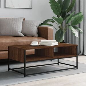 Borough Wharf Normandin Coffee Table with Storage brown 40.0 H x 100.0 W x 51.0 D cm