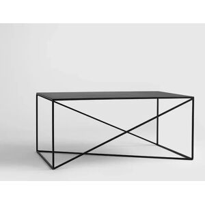 Metro Quiana Frame Coffee Table black 45.0 H x 100.0 W x 60.0 D cm