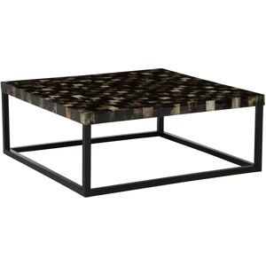 Premier Housewares Frame Coffee Table black 40.0 H x 100.0 W x 100.0 D cm