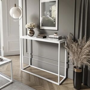 Zipcode Design Burmaster Console Table Modern white 80.0 H x 100.0 W x 30.0 D cm