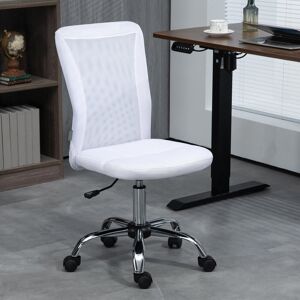17 Stories Hayre Mesh Desk Chair White 43cm W X 46cm D