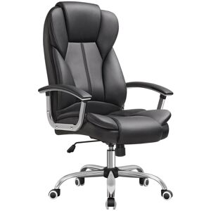 Latitude Run Office Chair, Desk Chair, Gaming Chair With Armrests, Swivel Computer Chair, Executive Office Chair, Adjustable Height, Tilt Function, Home Office, St Black 70cm W X 70cm D