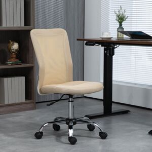 17 Stories Hayre Mesh Desk Chair Beige 43cm W X 46cm D