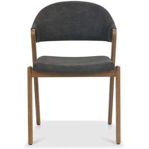 Canora Grey Anayalee Upholstered Dining Chair Grey 82.2cm H X 55.8cm W X 58.9cm D