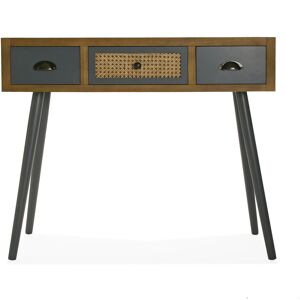Bloomsbury Market Lular Console Table Brown 79cm H X 90cm W X 30cm D