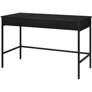 Borough Wharf Abiman 120.98Cm W Rectangular Writing Desk Black 76.2cm H X 120.98cm W X 55.88cm D