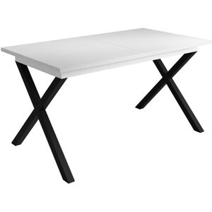 Latitude Run Ishanjeet Rectangular 190Cm L x 85Cm W Dining Table White