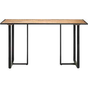 Rio Sheilds Rectangular Dining Table Brown H76 x L140 x W70cm