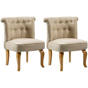Ophelia & Co. Meriwether Upholstered Dining Chair Beige 72cm H X 56cm W X 60cm D