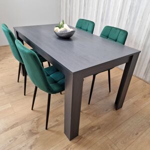 Fairmont Park Ennassim 4 - Person Dining Set Dark Grey 75