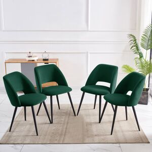 Fairmont Park Upholstered Armless Dining Chairs Green 82cm H X 51cm W X 56cm D Fairmont Park Upholstered Armless Dining Chairs Green 82cm H X 51cm W X 56cm D