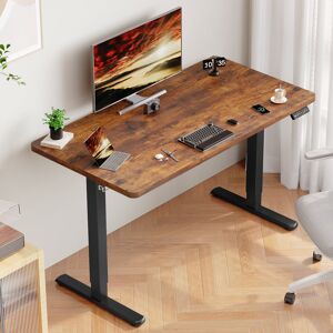 17 Stories Electric Standing Desk Height Adjustable Desk Sit Stand Desk With Time Reminder Stand up Desk 3 Memory Setting Electric Desk Brown/Black 72cm H x 120cm W x 60cm D 17 Stories Electric Standing Desk Height Adjustable Desk Sit Stand Desk With Time Reminder Stand up Desk 3 Memory Setting Electric Desk Brown/Black 72cm H x 120cm W x 60cm D