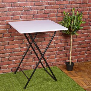 Symple Stuff Hawkinsville Folding Table White 75cm H x 60cm W x 60cm D Symple Stuff Hawkinsville Folding Table White 75cm H x 60cm W x 60cm D