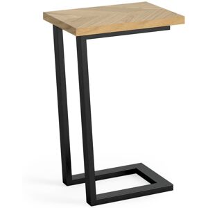 George Oliver Como Oak Sofa Table Light Yellow Wood 59cm H X 40cm W X 30cm D George Oliver Como Oak Sofa Table Light Yellow Wood 59cm H X 40cm W X 30cm D