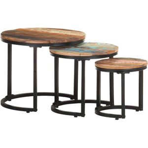 Borough Wharf Reyansh 3 Piece Nest of Tables 44cm H X 52cm W X 52cm D Borough Wharf Reyansh 3 Piece Nest of Tables 44cm H X 52cm W X 52cm D