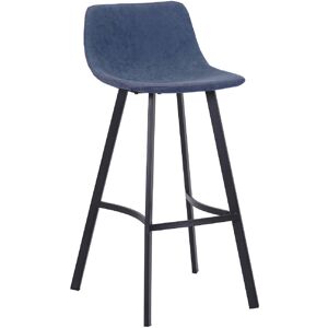 Borough Wharf Banaz 66.00cm Stool Blue 82.50cm H X 42cm W X 47cm D Borough Wharf Banaz 66.00cm Stool Blue 82.50cm H X 42cm W X 47cm D