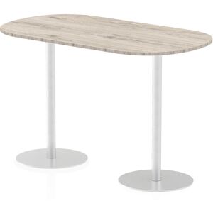 17 Stories Libbe Racetrack Conference Table Grey Oak 114.5cm H x 180cm W x 100cm D 17 Stories Libbe Racetrack Conference Table Grey Oak 114.5cm H x 180cm W x 100cm D
