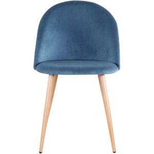 Canora Grey Mcburney Upholstered Dining Chair Blue 80cm H X 43cm W X 47.5cm D Canora Grey Mcburney Upholstered Dining Chair Blue 80cm H X 43cm W X 47.5cm D