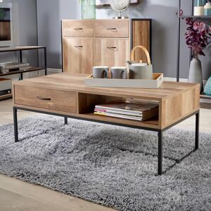 Rio Bolindale Sled Coffee Table with Storage Brown 40cm H X 100cm W X 50cm D Rio Bolindale Sled Coffee Table with Storage Brown 40cm H X 100cm W X 50cm D