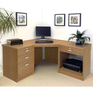 Ebern Designs Walshaw Corner Desk English Oak 72.8cm H X 154cm W X 141.9cm D Ebern Designs Walshaw Corner Desk English Oak 72.8cm H X 154cm W X 141.9cm D