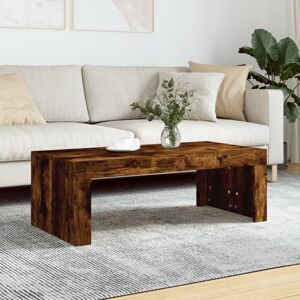 17 Stories Coffee Table Brown Oak 102X50x36 Cm Engineered Wood Smoked Oak 17 Stories Coffee Table Brown Oak 102X50x36 Cm Engineered Wood Smoked Oak