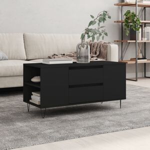 Borough Wharf Iriemi Coffee Table with Storage Black 50cm H X 102cm W X 44.5cm D Borough Wharf Iriemi Coffee Table with Storage Black 50cm H X 102cm W X 44.5cm D