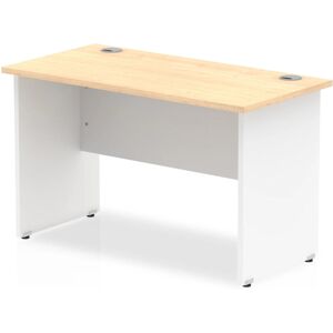 Inbox Zero Impulse 180 Cm W Rectangular Computer Desk Maple/White 73cm H x 120cm W x 60cm D Inbox Zero Impulse 180 Cm W Rectangular Computer Desk Maple/White 73cm H x 120cm W x 60cm D