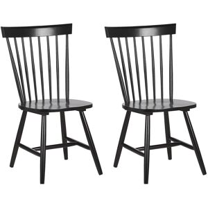 August Grove Rickard Solid Wood Dining Chair Black 92cm H X 51cm W X 46cm D August Grove Rickard Solid Wood Dining Chair Black 92cm H X 51cm W X 46cm D