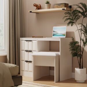 17 Stories Taelee Dressing Table Beige 73cm H X 97cm W X 40cm D 17 Stories Taelee Dressing Table Beige 73cm H X 97cm W X 40cm D