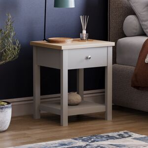 August Grove Beacsfield Side Table Grey 55cm H X 45cm W X 40cm D August Grove Beacsfield Side Table Grey 55cm H X 45cm W X 40cm D