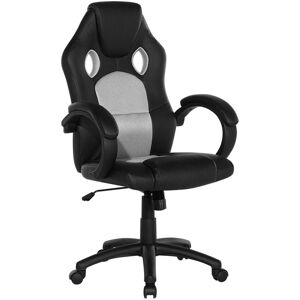 Symple Stuff Rest Gaming Chair Grey/Black 65cm W X 65cm D Symple Stuff Rest Gaming Chair Grey/Black 65cm W X 65cm D