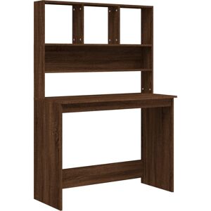 Ebern Designs 102Cm W Rectangular Writing Desk Dark Brown 148cm H X 102cm W X 45cm D Ebern Designs 102Cm W Rectangular Writing Desk Dark Brown 148cm H X 102cm W X 45cm D