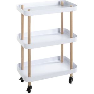 Latitude Run Aleyda Side Table White 76cm H X 50cm W X 30cm D Latitude Run Aleyda Side Table White 76cm H X 50cm W X 30cm D