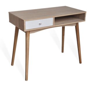 Fjørde & Co Amya Desk Brown 78cm H X 90cm W X 45cm D Fjørde & Co Amya Desk Brown 78cm H X 90cm W X 45cm D