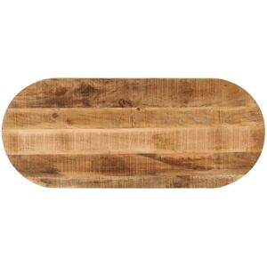 Lily Manor Table Top Oval Solid Wood Rough Mango Natural 2.5cm H x 100cm W x 40cm D Lily Manor Table Top Oval Solid Wood Rough Mango Natural 2.5cm H x 100cm W x 40cm D