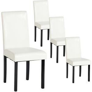 Ebern Designs Nakaylee Upholstered Parsons Chair White 92cm H X 43cm W X 46.5cm D Ebern Designs Nakaylee Upholstered Parsons Chair White 92cm H X 43cm W X 46.5cm D