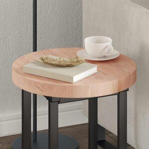 Alpen Home Table Top Other Dark Brown Diameter 60 X 2.5 Cm Solid Oak Wood Light Brown 4cm H x 40cm W x 40cm D Alpen Home Table Top Other Dark Brown Diameter 60 X 2.5 Cm Solid Oak Wood Light Brown 4cm H x 40cm W x 40cm D