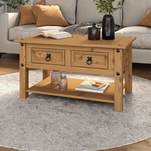 Breakwater Bay Coffee Table with Storage 2 Drawer Solid Brown 45cm H X 85cm W X 50cm D Breakwater Bay Coffee Table with Storage 2 Drawer Solid Brown 45cm H X 85cm W X 50cm D