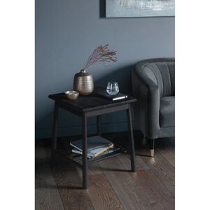 August Grove Gulfport Side Table Black 60cm H X 50cm W X 50cm D August Grove Gulfport Side Table Black 60cm H X 50cm W X 50cm D