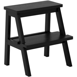 17 Stories Rhu Black Accent Stool Black 45cm H X 43cm W X 39.5cm D 17 Stories Rhu Black Accent Stool Black 45cm H X 43cm W X 39.5cm D