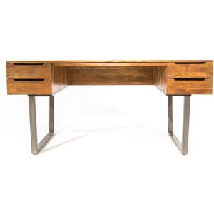 Rio Harless Desk Brown 78cm H X 160cm W X 75cm D Rio Harless Desk Brown 78cm H X 160cm W X 75cm D
