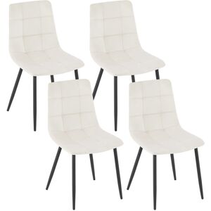 George Oliver Amatrudo Upholstered Dining Chair Cream 81cm H X 44cm W X 43cm D George Oliver Amatrudo Upholstered Dining Chair Cream 81cm H X 44cm W X 43cm D