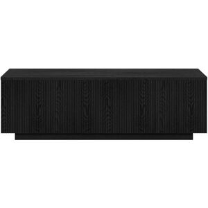 Brayden Studio Tiegan Solid Coffee Table Black Grain 38.1cm H X 120.65cm W X 55.88cm D Brayden Studio Tiegan Solid Coffee Table Black Grain 38.1cm H X 120.65cm W X 55.88cm D